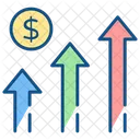 Graphique Croissance Statistiques Icon