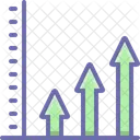 Croissance  Icône