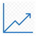 La Croissance Augmentation Graphique Icône