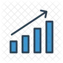 Croissance Analyse Augmentation Icon