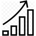 Croissance Graphique Analyse Icône
