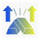 Croissance de l'or  Icône