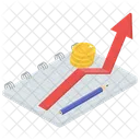 Croissance des entreprises  Icône