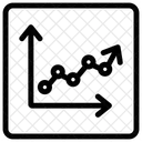 Croissance des entreprises  Icône