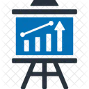 Croissance des entreprises  Icône