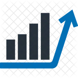 Croissance des entreprises  Icône