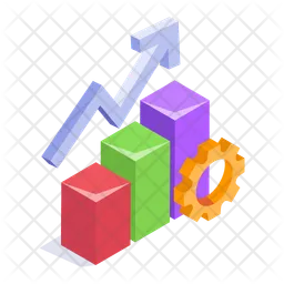 Croissance des entreprises  Icône