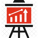 Croissance des entreprises  Icône