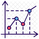 Croissance des entreprises  Icône