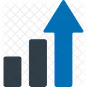 Croissance Des Revenus Graphique Diagramme Icône