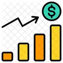 Croissance Des Revenus Icône