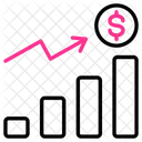 -croissance des revenus  Icône