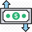 Revenu Capital Argent Icône