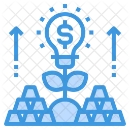 Croissance monétaire  Icône