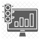 Croissance Trafic Referencement Icône