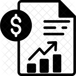 Croissance financière  Icône