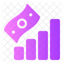 Graphique Croissance Analyse Icône