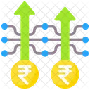 Croissance Icône