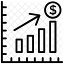 Croissance Monetaire Croissance Des Entreprises Croissance Financiere Icône