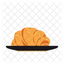 Croissant Kulinarisches Gourmet Croissant Symbol