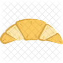 Croissant Bakery Food Sweet Snack Icon