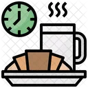 Croissant Coffee Mug Kitchenware Icon