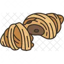 Croissant Chocolate Bread Icon