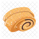 Crescent Roll Croissant Bread Pastry Icon