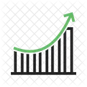 Augmentation Graphique Icône