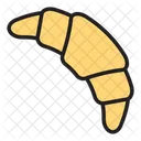 Viennoiserie Croissant Pastry Icon
