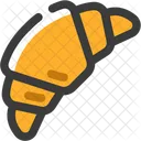 Food And Drink Croissant French Icon