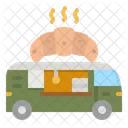 Croissant-Truck  Symbol