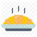 Croissants Pastry Baked Good Icon
