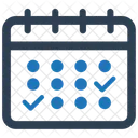 Calendario Prazo Cronograma Ícone