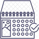 Hora Evento Calendario Ícone