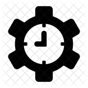 Cronograma Negocios Configuracao Ícone