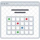 Programacao Calendario Data Ícone