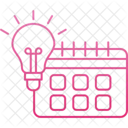 Cronograma de aprendizagem  Ícone