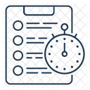 Cronograma de dieta  Ícone
