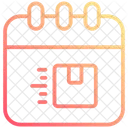 Cronograma De Envio Cronograma De Entrega Data De Entrega Ícone
