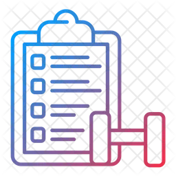 Cronograma de exercícios  Ícone