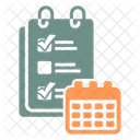 Cronograma Proyecto Gestion De Proyectos Icon
