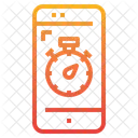 Cronometro Temporizador Aplicacao Ícone