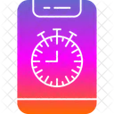 Cronómetro móvil  Icono
