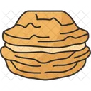 Cronuts Croissant Puff Icon