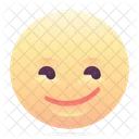 Crooked Smile Emoji Icon