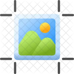 Crop  Icon