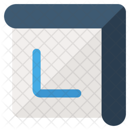 Crop Icon of Flat style - Available in SVG, PNG, EPS, AI & Icon fonts