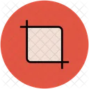 Crop Tool Cube Icon