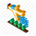 Spray Plane Bottle Icon
